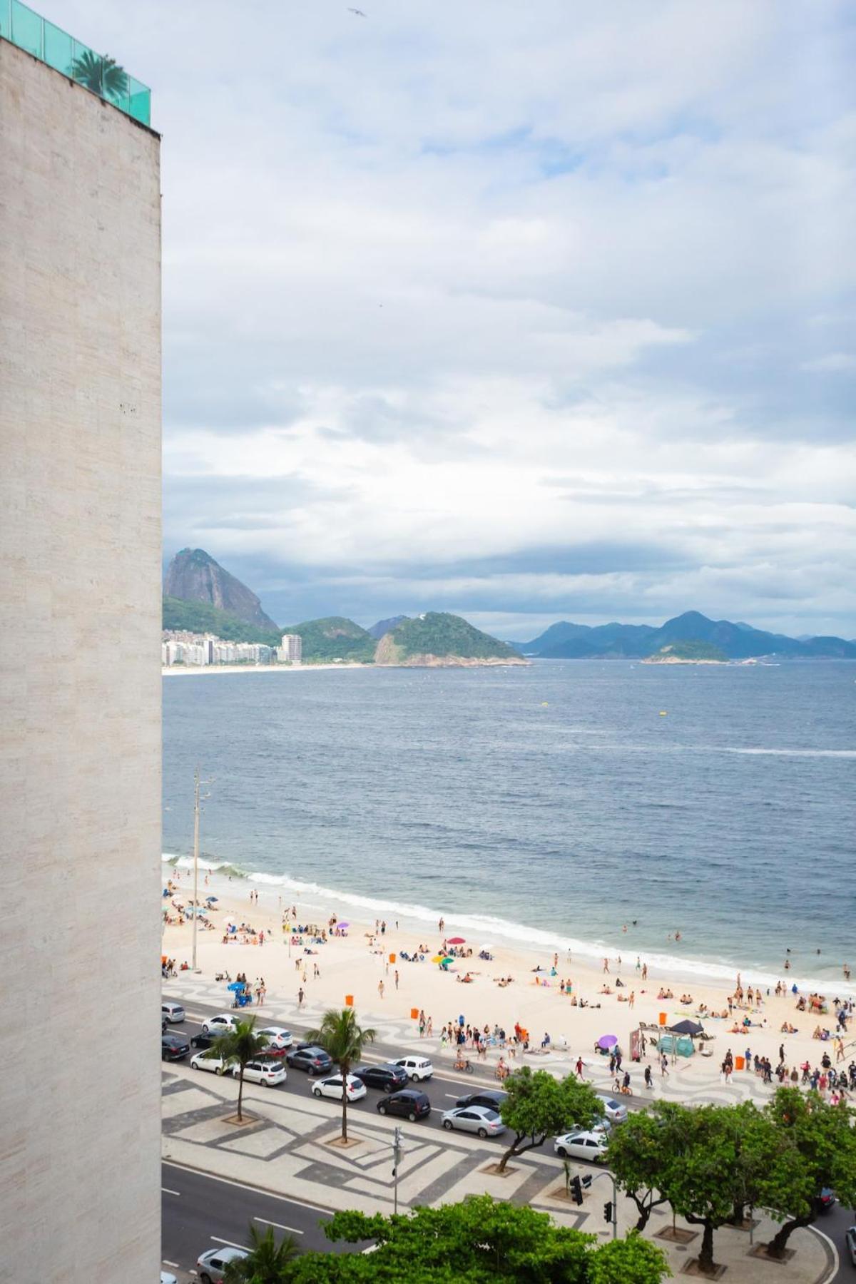 Vista Praia De Copacabana Quarto Laranja 304 Rio de Janeiro Extérieur photo